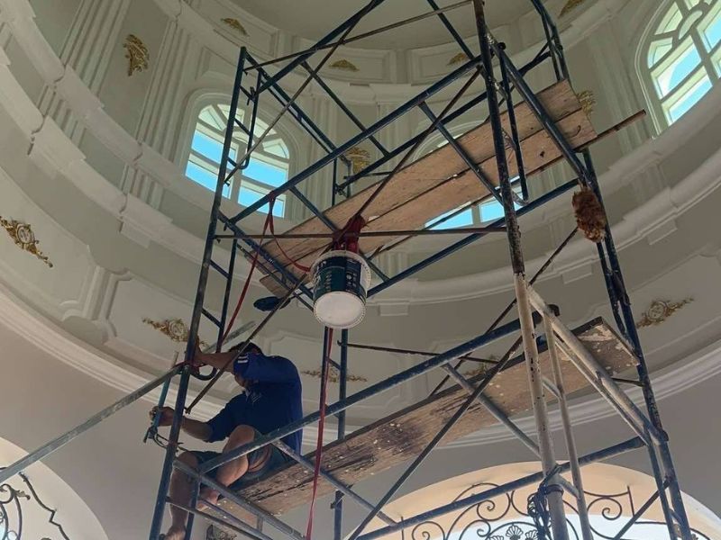 รับจ้างซักผ้าม่านโรงแรม